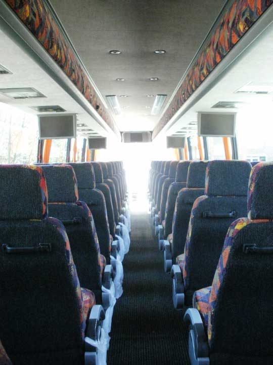 Picture of bus seats