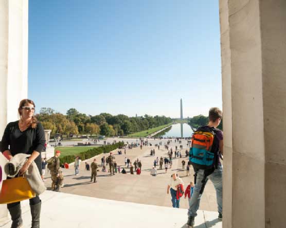 Tourism place at Washington, D.C.