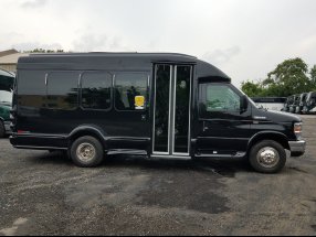 10 and 13 Passenger black Vans